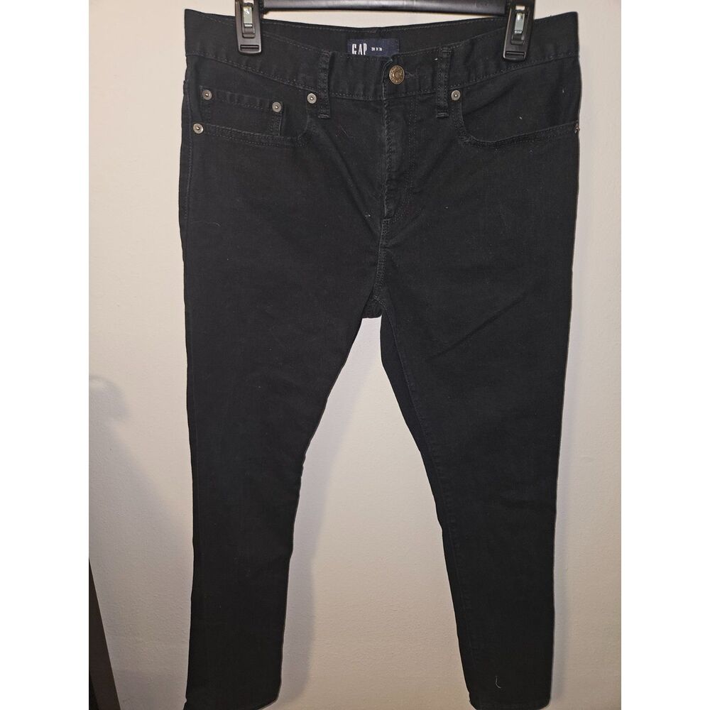 Black GAP Skinny Jeans Sz 31x30
